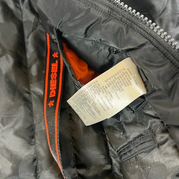 DIESEL Limited Edition Bomber Jacket Men’s Size L - Picture 5 of 9